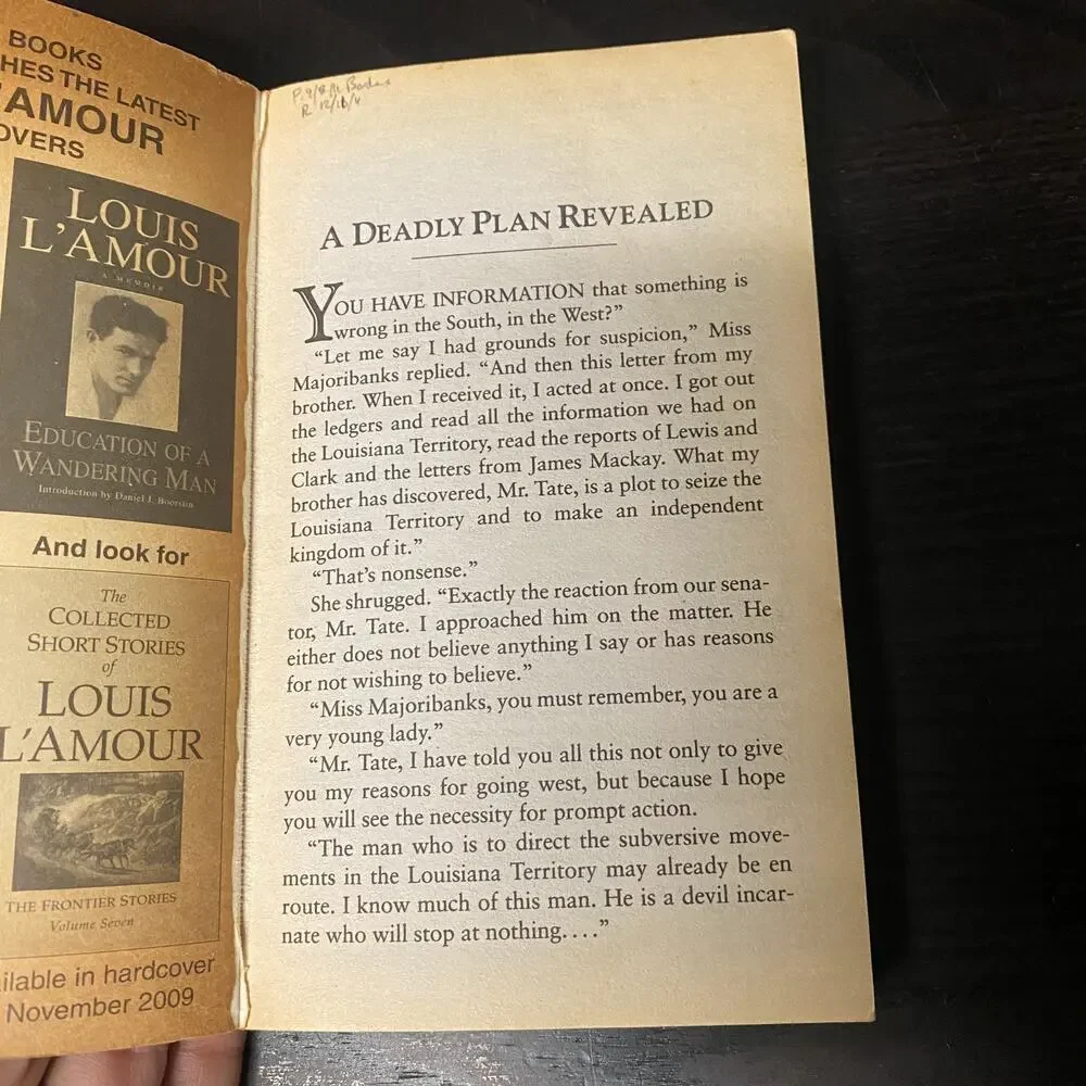 Rivers West : A Novel by Louis L'Amour (1993, Mass Market)